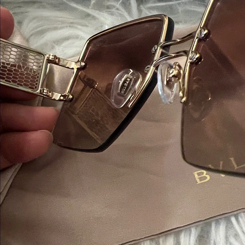 Bulgari Elegant Brown Sunglasses - Picture 7 of 10